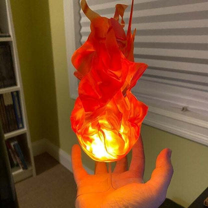 Floating Fireball Prop 2.0 ( For Cosplay, Convention, Halloween )